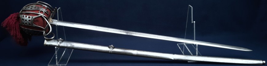 Scottish Victorian Basket Hilt Broadsword, 90th Highland Borderers Light Infantry 2